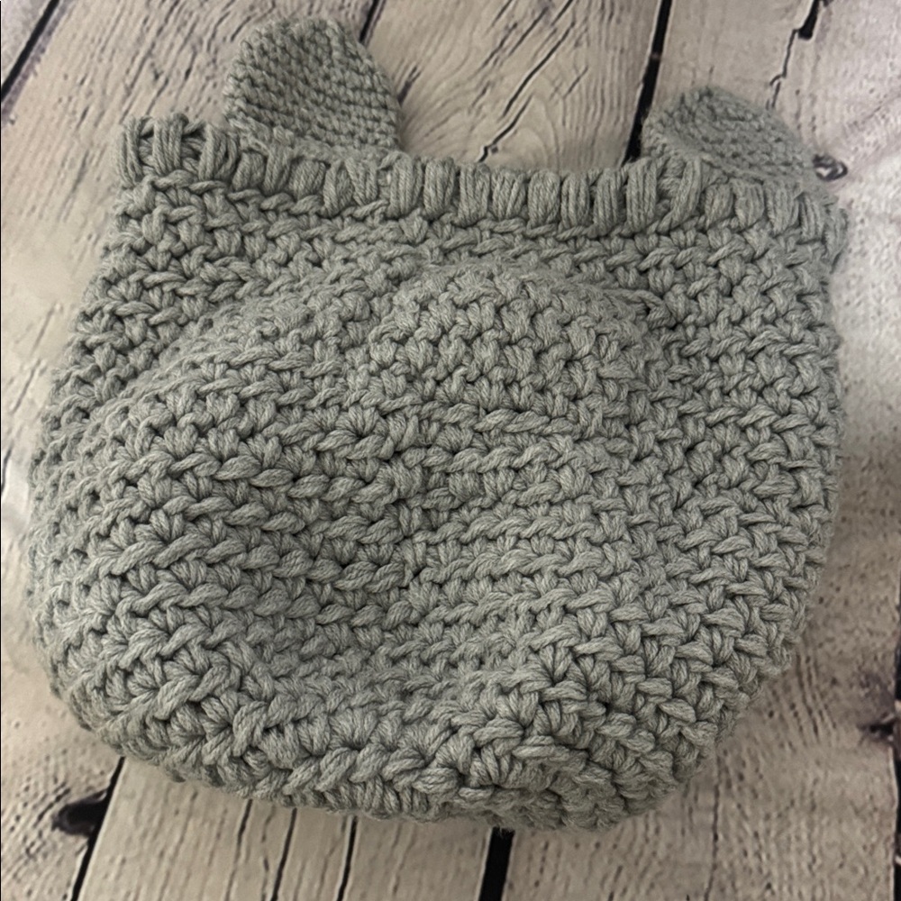 Claraloo Gray Bear-Themed Kids Accessory Basket - Picture 9 of 10